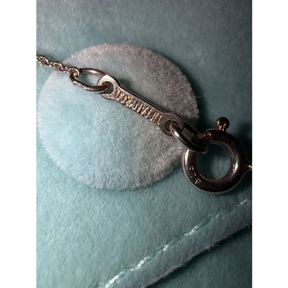 Tiffany & Co Paloma Picasso® Loving Heart Pendant 925 necklace Vintage GORGEOUS